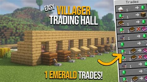 villager trading hall|Villager trading hall in Minecraft: Everything players .